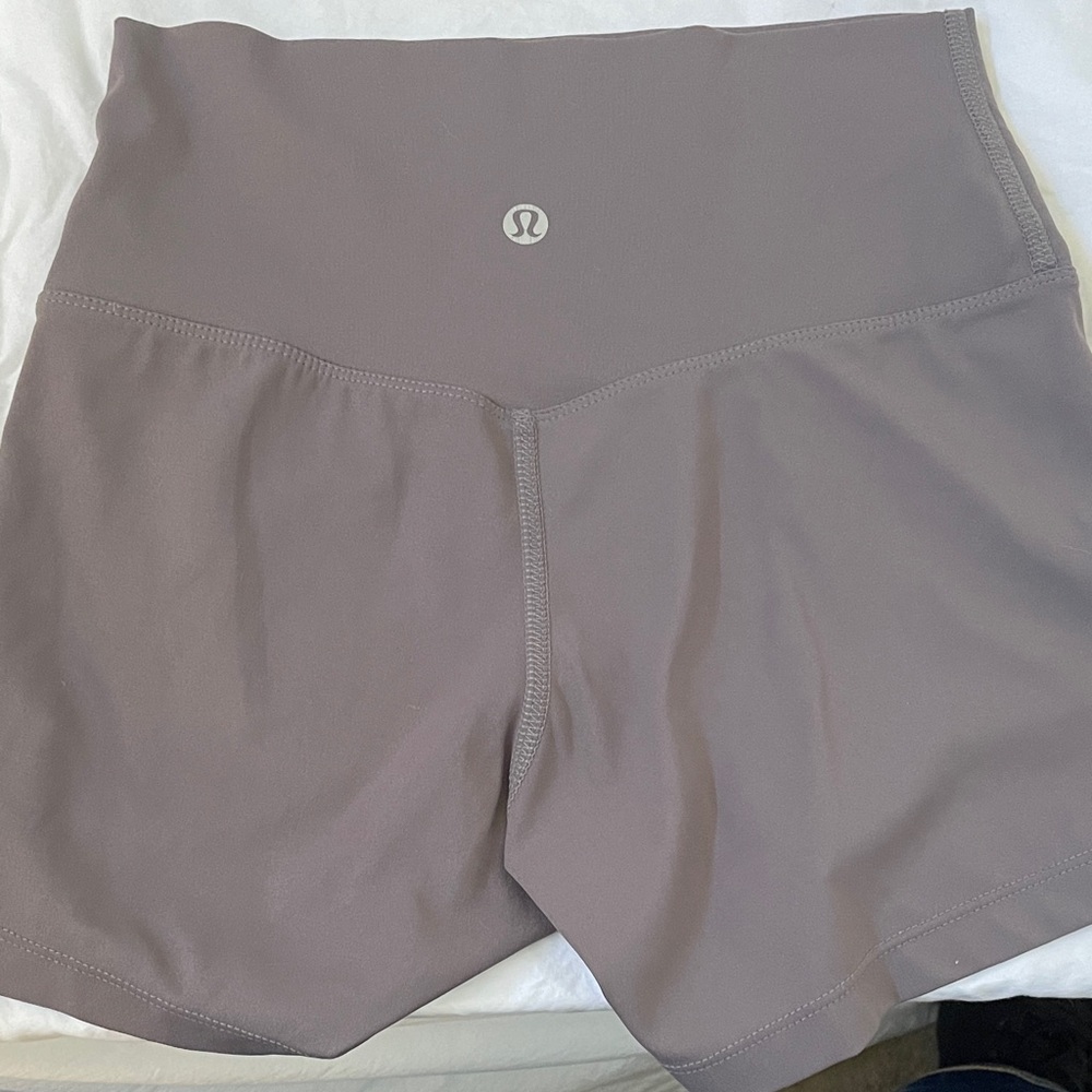lululemon athletica Women's Taupe Athletic Shorts used
